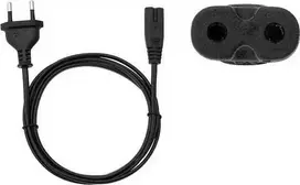 Power cable Akyga AK-RD AK-RD-02A (IEC320 C7 M - C7 VDE M; 3 m