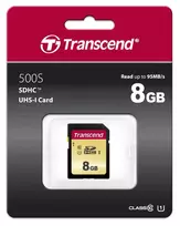 500S/8GB SDHC Class 10