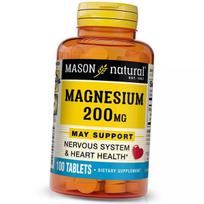 Magnis, Magnesium 200, Mason Natural  100tab (36529068) 100tab