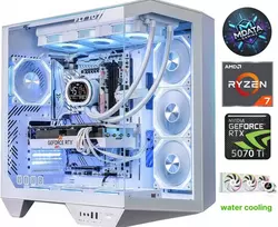 „ArcticX Pro“ Ryzen 7 7800X3D, 64GB, 2 TB SSD, RTX 5070 Ti, „Windows 11“