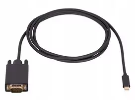 AK-AV-17 USB-C / VGA 1.5m Black