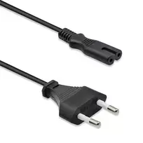 Power cable IEC C7 / CEE 7/16 (50547) Black