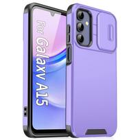 Stumdomas kameros apsauginis dėklas, skirtas Samsung Galaxy A55 A56 A36 A54 A53 A14 A17 A35 A15 A16 5G, matinis, atsparus smūgiams, šarvuotas telefono dėklas Galaxy A14 5G mėlyna