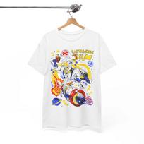 Earthworm Jim Heroes Tee, Retro Anime Manga Shirt, Unisex Shirt White Unisex T-Shirt S white