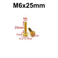 10/15/20/25/30/35/40/45/50/60 Titanium Bolt M6 M8 Hex Head Screws Titanium Flange  Motorcycle M6x50