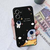 Cases For Xiaomi Redmi Note 12 12S 4G 5G Cute Patterned Liquid Silicone Anti Knock Back Cover For Redmi Note 12 S Funda Bumper Redmi Note 12S-4G blue