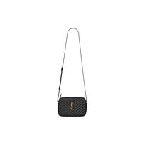 Saint Laurent Lou Quilted Crossbody Bag Black Women Bags 761554-DV707-1000 Basic Set (Bag+Dust Bag) white