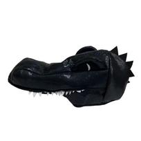 Crocodiles Headcover Hat With Detailed Texture Design For Children DressingUp Storytelling Event Gathering Headwear 1 black