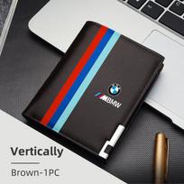 BAGD7 2026 Automobilio lipdukas Madingas automobilis Vyriška trumpa piniginė Kraštas Verslo Daug kortelių vietų BMW E90 E60 E46 E39 F30 F10 E87 X3 X4 X5 X1 G30