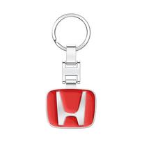 3D Metalinis Automobilio Emblemos Raktų Pakabukas Dovana Raktų Žiedas Raktų Pakabukas Honda Civic Fit Jazz Accord CRV HRV City Odyssey Passport Priedams RG0 juoda