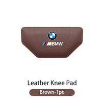 Car Interior Leg Knee Rest Pads Leather Cushion For BMW E90 E60 E46 E39 F30 F10 E87 X3 X4 X5 X1 G30 G20 blcr33 white