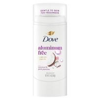 Dove 72-Hour Deodorant Sticks Coconut & Pink Jasmine Scent Aluminum-Free 9 pcs 68g white