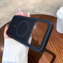 For Xiaomi POCO F8 Ultra Pro Phone Case Magnetic Honeycomb Heat dissipation Breathable Cooling Cover For MI Redmi K90 Pro Max For Redmi K90 white