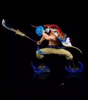 13cm One Piece Baltabarzdžio Kovinė Anime Figūrėlė Modelis Statulėlė Kolekcija Darbalaukio Dekoras Ornamentas Žaislai Dovanos Gerbėjams brown