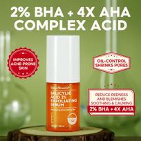 Ryškus žavesys su salicilo rūgštimi serumas 30 ml - Kompaktiška ir švari atstatomoji formulė Standard Size brown