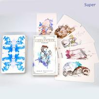 78 kortų kaladė The Linestrider Tarot Visas anglų kalbos orakulas Paslaptingas būrimas Likimas Šeimos vakarėlis stalo žaidimo korta white