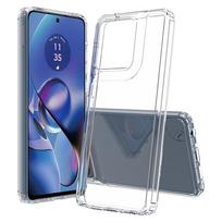For Edge 60 Stylus/G Stylus 5G Phone Case 2-in-1 Acrylic Transparent Phone Case Edge 60 Stylus/G Stylus 5G gray