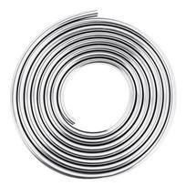 10M/32.8FT PVC Car Door Edge Guard Car Door Chrome Moulding Trim Strip Edge Scratch Guard Protector Cover Strip Universal gray
