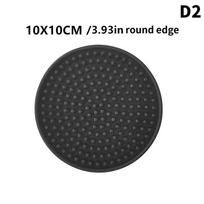 Pvc Bar Mat Anti-Slip Cafe Bar Mats Home Cup Mat Waterproof Heat Resistant Durable Drain Bar Service Spill Mat For Home Bar Cafe black