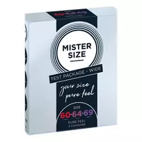 Mister Size Wide, 3 vnt. prezervatyvų rinkinys
