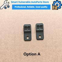 Q0014822V001000000 Minkšto stogo spaustukas Minkšto stogo kabrioletas audinys Tvirtinimo laikiklis Skirta Smart Roadster SMART ROADSTER-COUPE BRABUS W452 Option A white