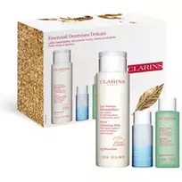 "Clarins Essentials Delicate Set" - valomasis odos priežiūros dovanų rinkinys