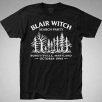 BLAIR WITCH Search Party T SHIRT project found footage burkittsville y2k tee 90s XXXXL gray