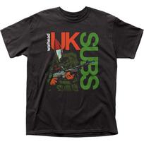 UK Subs Warhead Mens T Shirt Music Classic Concert Rock Band Tee New Black XXXXL black