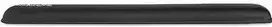GEL KEYBOARD WRIST REST - BLACK/- ERGONOMIC - NON-SLIP DESIGN
