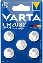 „Varta“ CR2032 baterija, 3 V, 5 vnt., ličio