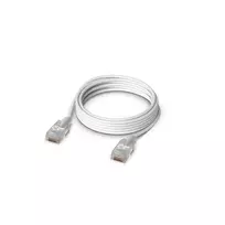 Ubiquiti UACC-Cable-Patch-EL-2M-W tinklo kabelis Permatomas, Balta Cat6