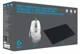 "Logitech G502 X Gaming Mouse - WHITE - USB - EMEA28-935"