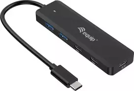 "Equip USB-Hub 4-Port 3.2/C->2xUSB-C 2xUSB-A 5Gbps o.Netz.sw"