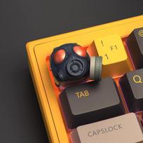 MIFUNY CS GO Theme Custom Keycaps, Fly Head Element Cute Anime, Handmade Personalized, Mechanical Keyboard Decor Keycap Gift juoda