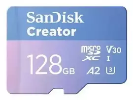 "CARD SanDisk Creator MicroSD 128GB"