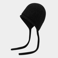 Women S Warm Knit Hat Braided Brim Ear Flap Winter Casual Hat One Size chaki