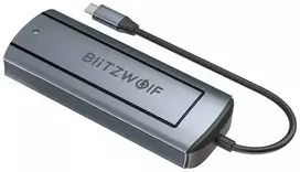 Blitzwolf 6w1 HUB BW-Neo TH13 | M.2 SATA | USB 3.0 x3 | DP x1 | PD 100W | HDMI
