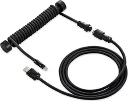 "Sharkoon SGK50 Aviator Kabel Titan/Black (schwarz. 1.85 Meter. Spiralkabel fr SKILLER SGK50 S4)"