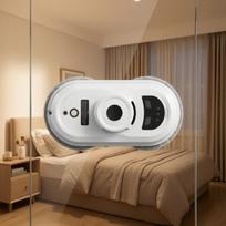 Window Cleaning Robot Smart Robotic Window Cleaner Automatic Glass Cleaner Single-Touch Appliance User-Friendly for Homeowners 100V-240V US Plug white
