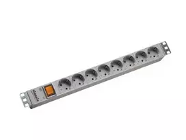 Bachmann Outlet strip 8-way 19'' elektros tinklo ilgintuvas 1,5 m