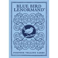 Angliška versija Blue Bird Lenormand Oracle Cards Laser Card gray
