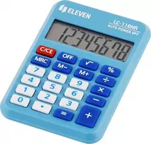 Eleven Kalkulator LC110NR-BLE 8-cyfrowy wyświetlacz kalkulator kieszon