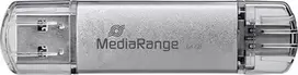 "STICK MediaRange USB-Stick 64GB USB 3.1 combo mit USB Type-C"