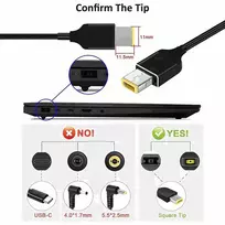 USB-C -> Lenovo SquarePin  | 18,5V-20V | 100W | 1,8m