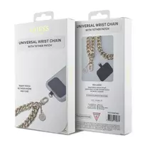 Guess Universal Wrist Strap 4G Charm / Gold