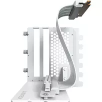 Vertical GPU Mounting Kit PCIe 4.0 Riser Cable White