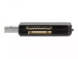 „SuperSpeed USB kortelių skaitytuvas, skirtas SD / Micro SD / MS atminties kortelėms“