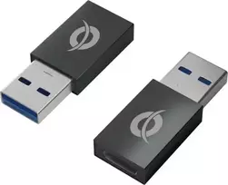 „CONCEPTRONIC adapteris USB-A 3.0 į USB-C 3.2, 2 vnt., 10Gbps, OTG“