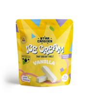 Šaltyje džiovinti vaniliniai ledai STAR CANDIES, 16 g