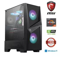 Ryzen 5 5500 8GB 512GB SSD 1TB HDD RTX 4060 8GB W11Home
